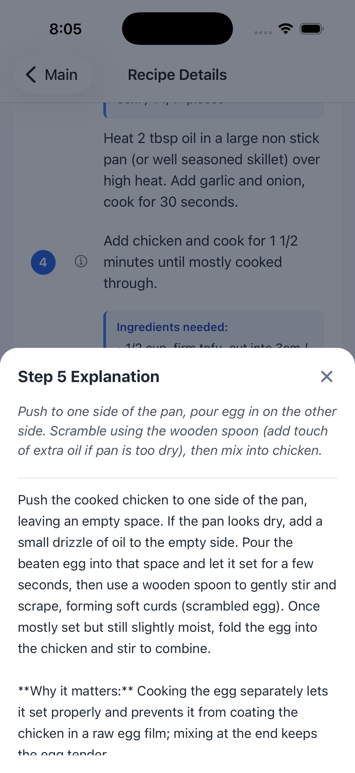 AI Powered Explanations